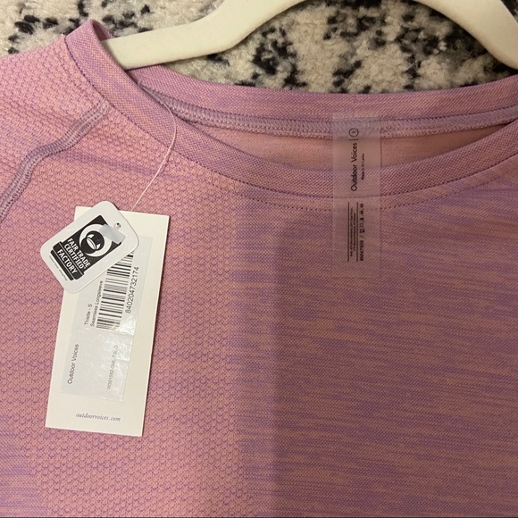 Outdoor Voices seamless long sleeve top SeamlessPique Longsleeve - Picture 6 of 6